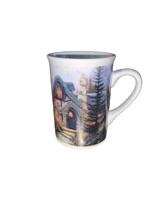 Thomas Kinkade Other - 2003 Thomas Kinkade Painter of Light Scenic Cottage Coffee Mug